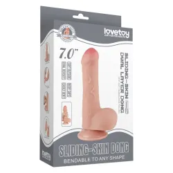 LoveToy SlidingSkin Gode Sliding Skin 12 x 3.7cm